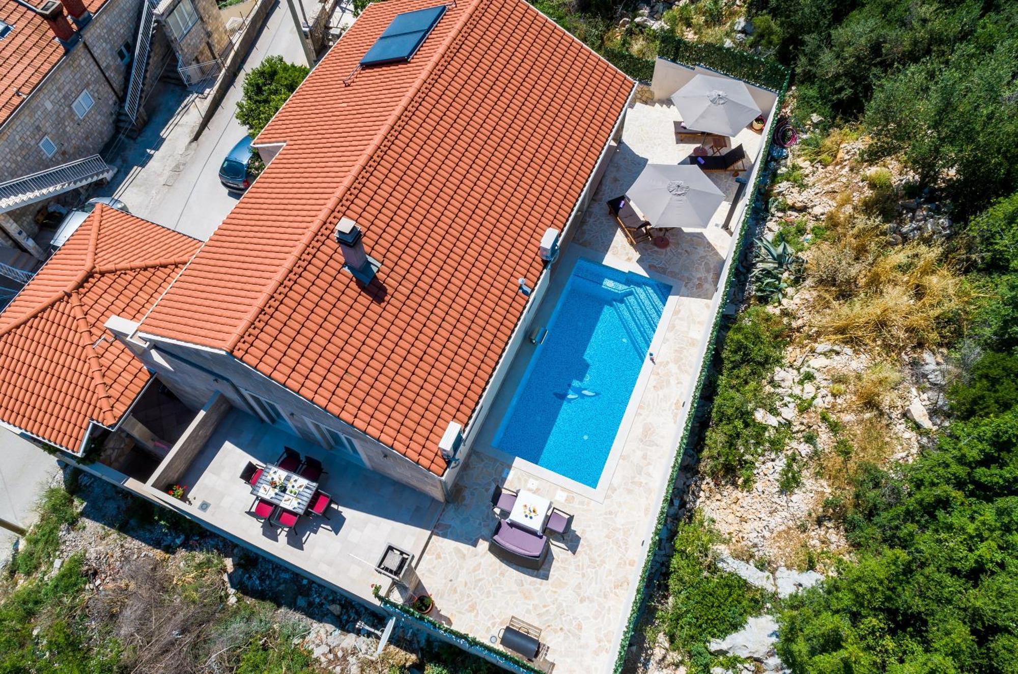 Villa Tranquility Nest Beniva Mokošica Exterior foto